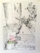 Straße mit Blume 2, Bleistift & Buntstift auf Papier 2, 2023