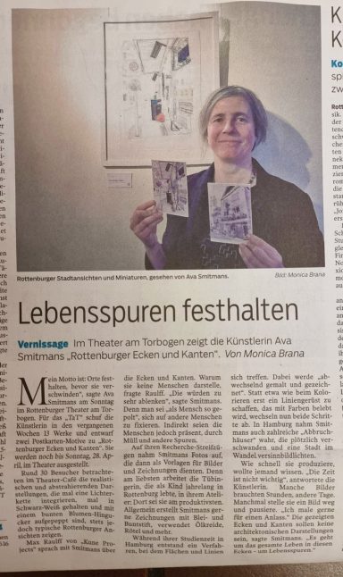 Zeitungsartikel Schwäbisches Tagblatt